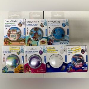 Storyshield Lot Of 7 For Storyphones Storytelling Headphones for Kids New Sealed